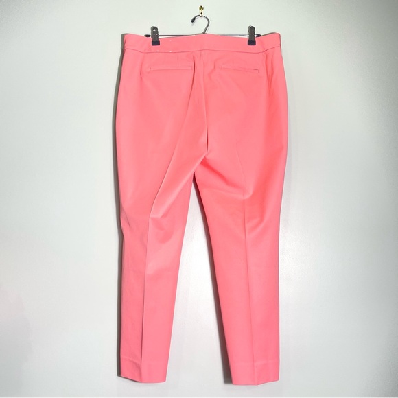 NWT Talbots Tapered Leg Chino Chatham Ankle Pants Pink/Peach Size 14 Petite - Picture 2 of 8